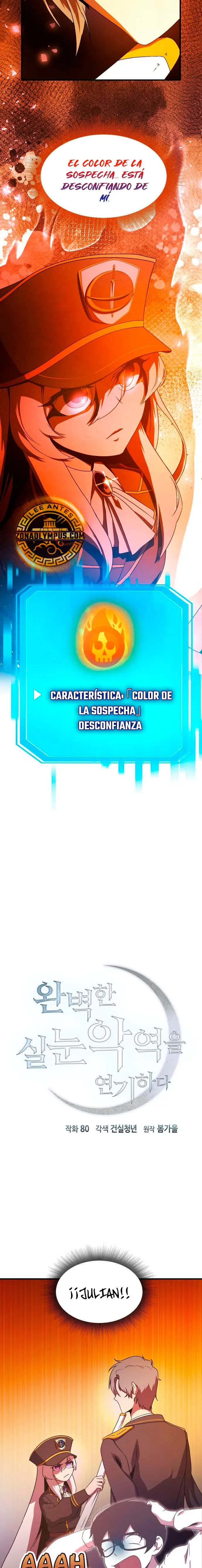 Actuando como el villano de ojos de zorro Perfecto Capitulo 8 página 3