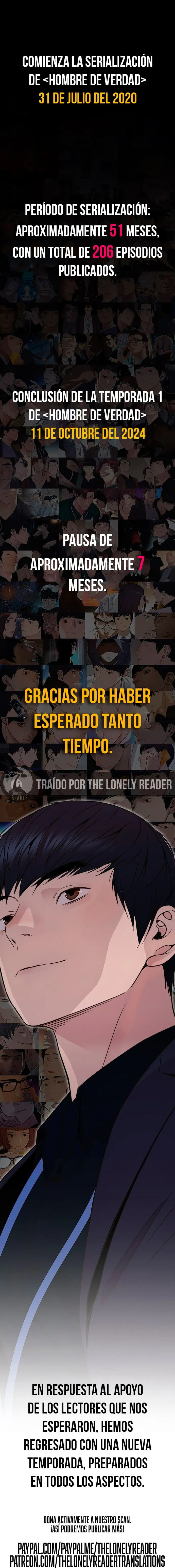 Hombre de Verdad Capitulo 206.6 página 2