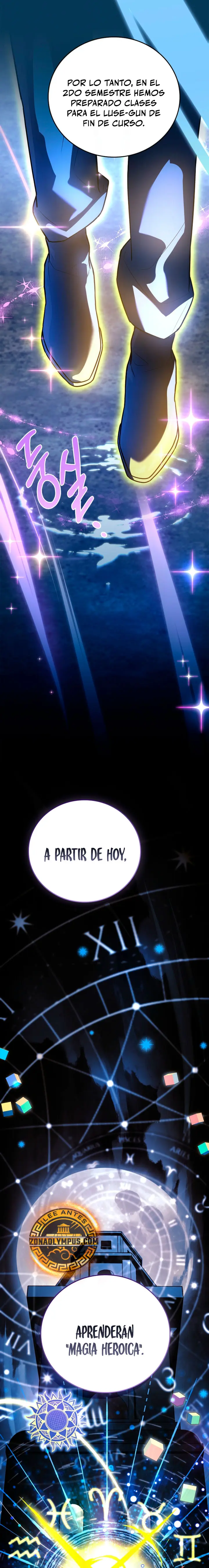 El heroe de nivel legendario prodigio de la academia. Capitulo 74 página 8