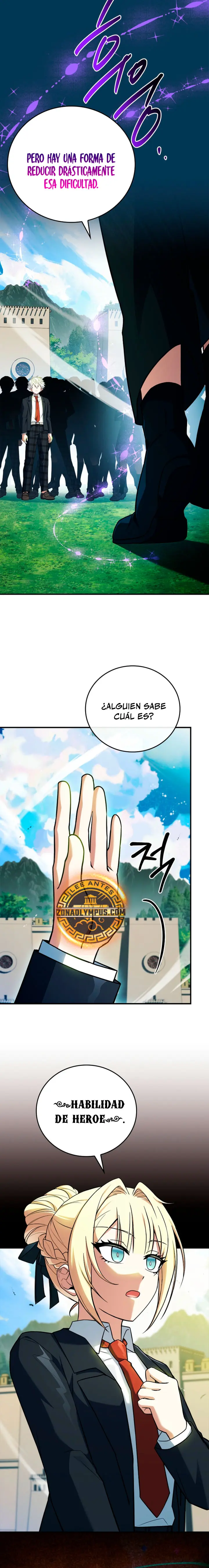 El heroe de nivel legendario prodigio de la academia. Capitulo 74 página 11