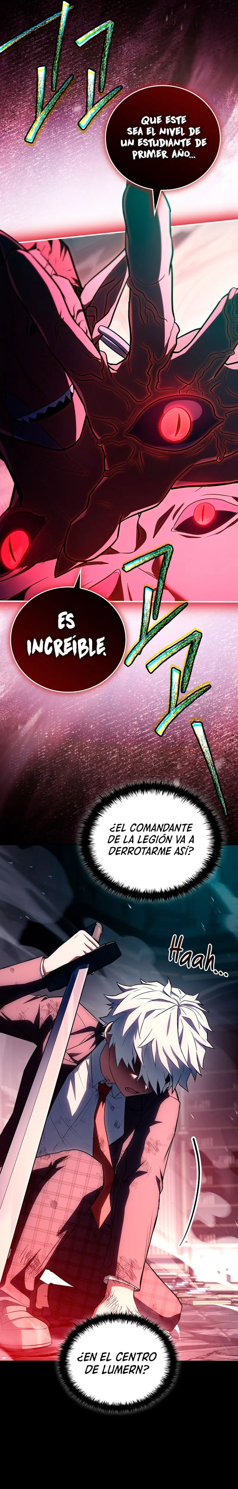 El heroe de nivel legendario prodigio de la academia. Capitulo 98 página 16