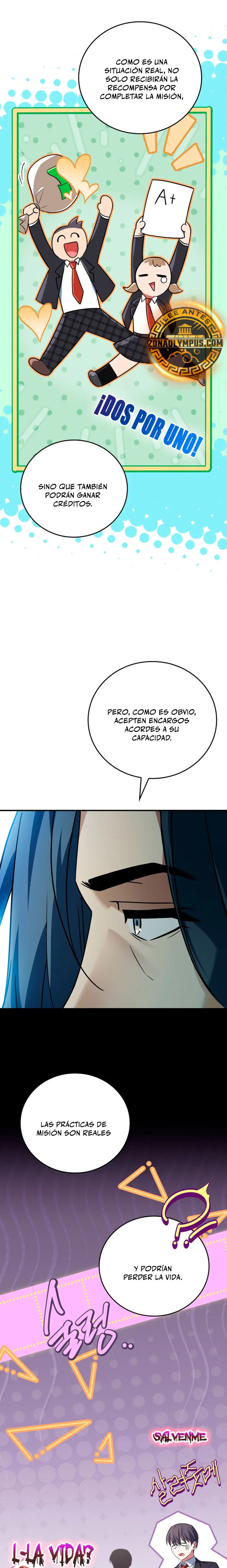 El heroe de nivel legendario prodigio de la academia. Capitulo 75 página 34
