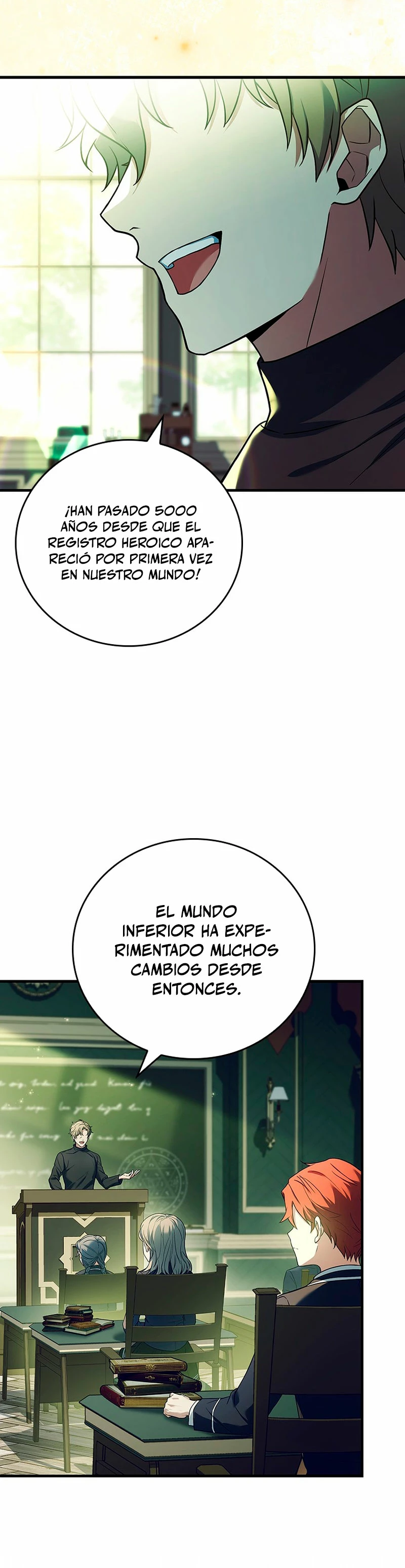 El heroe de nivel legendario prodigio de la academia. Capitulo 1 página 5