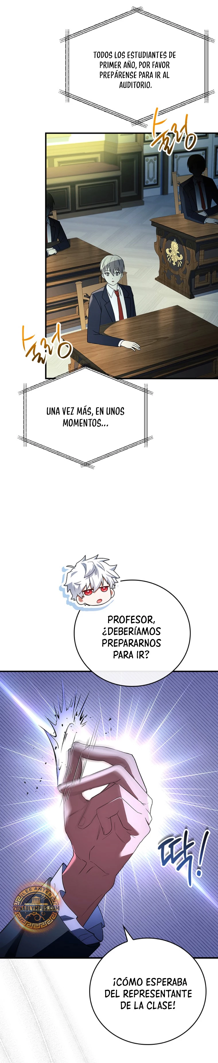 El heroe de nivel legendario prodigio de la academia. Capitulo 19 página 35