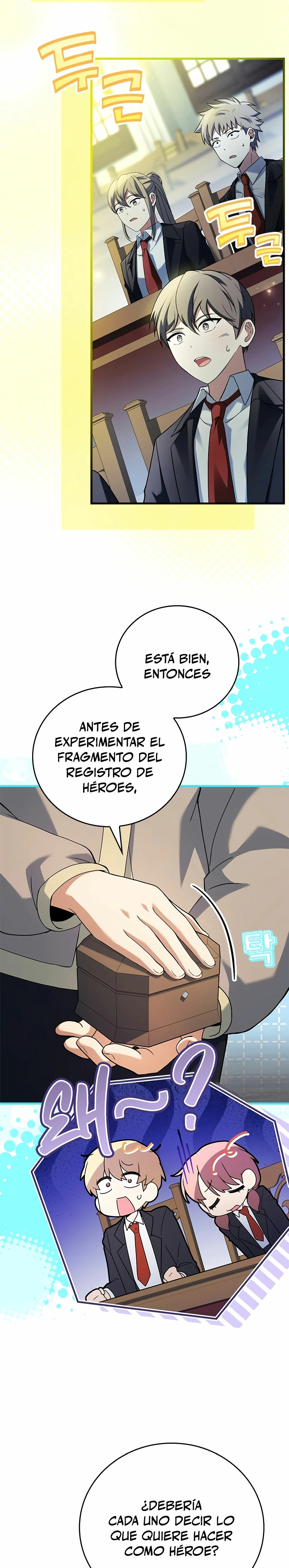 El heroe de nivel legendario prodigio de la academia. Capitulo 20 página 23