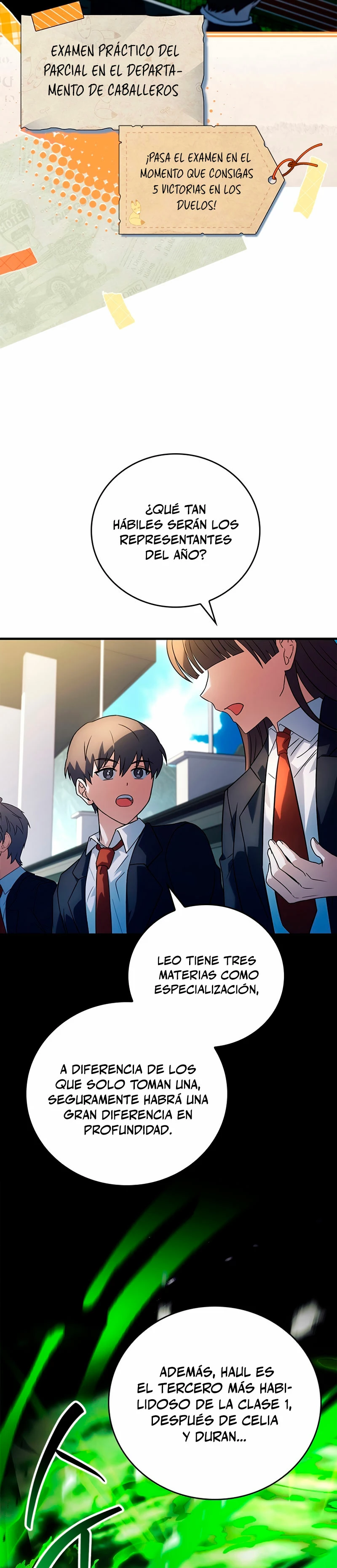 El heroe de nivel legendario prodigio de la academia. Capitulo 22 página 27