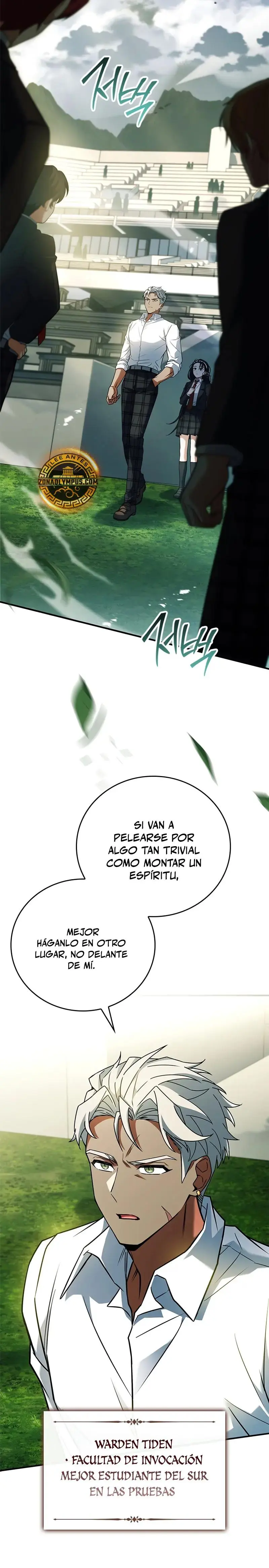 El heroe de nivel legendario prodigio de la academia. Capitulo 24 página 18