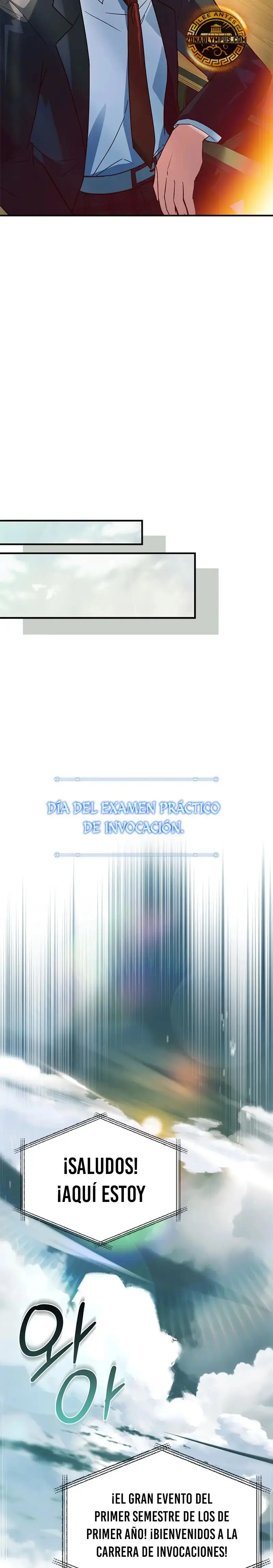 El heroe de nivel legendario prodigio de la academia. Capitulo 24 página 9