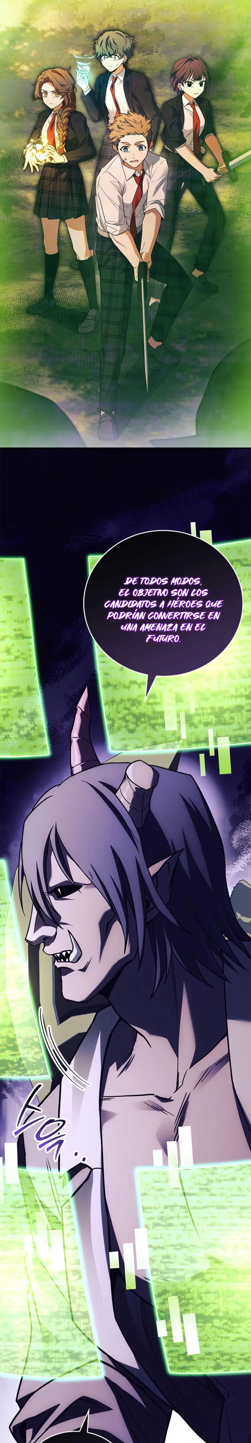 El heroe de nivel legendario prodigio de la academia. Capitulo 31 página 18