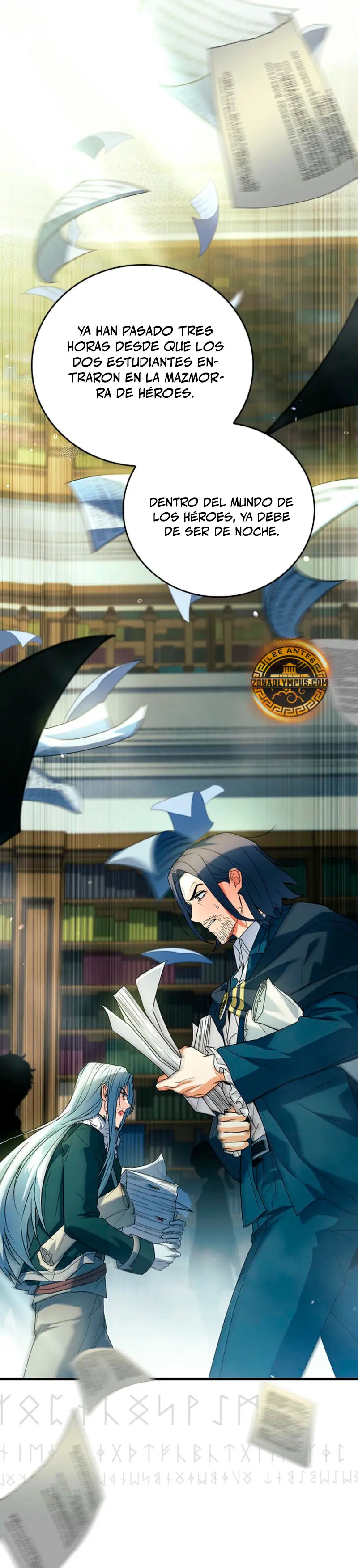 El heroe de nivel legendario prodigio de la academia. Capitulo 32 página 35