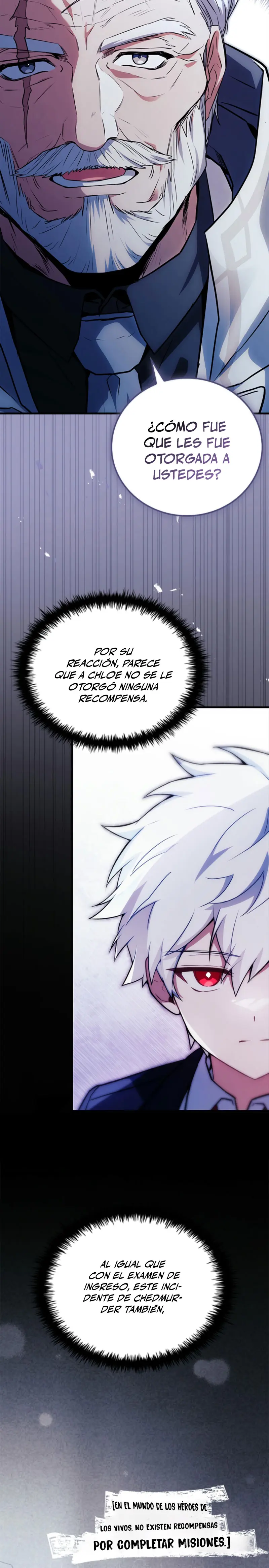 El heroe de nivel legendario prodigio de la academia. Capitulo 35 página 33