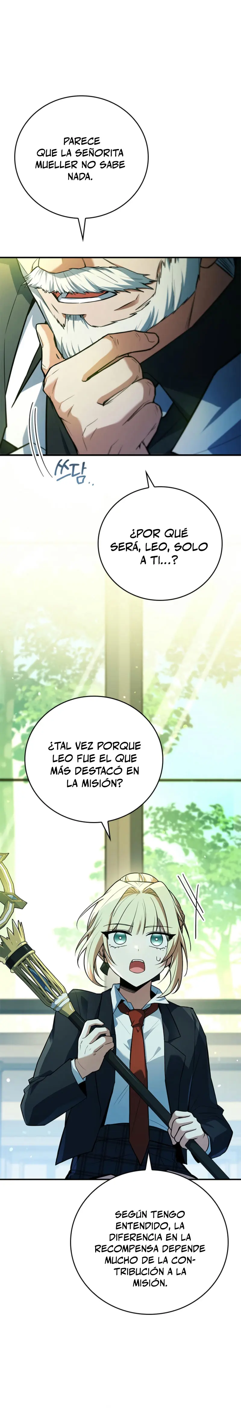 El heroe de nivel legendario prodigio de la academia. Capitulo 35 página 37