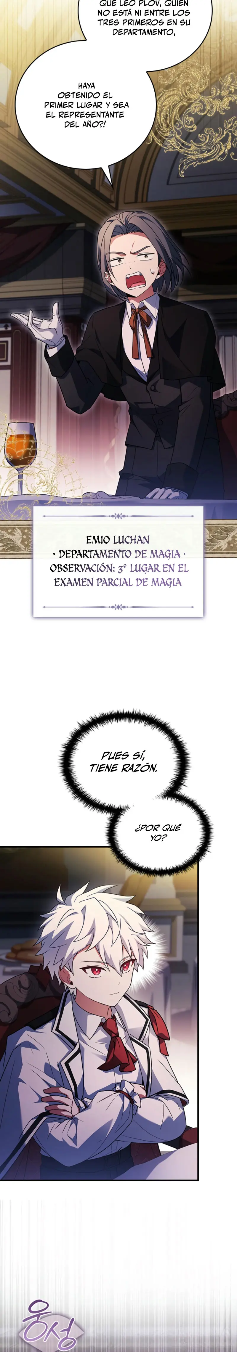El heroe de nivel legendario prodigio de la academia. Capitulo 36 página 28
