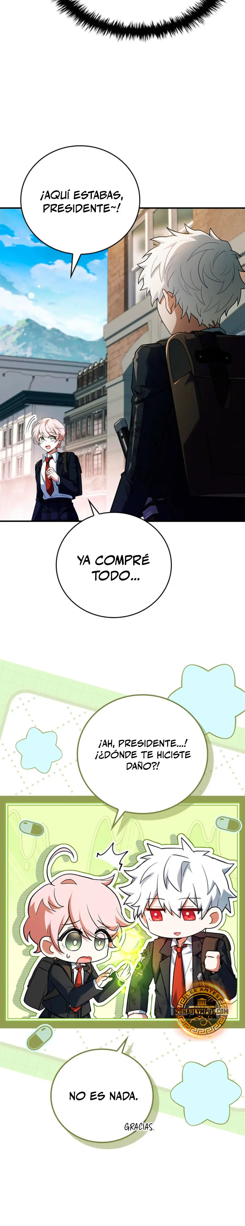 El heroe de nivel legendario prodigio de la academia. Capitulo 38 página 8