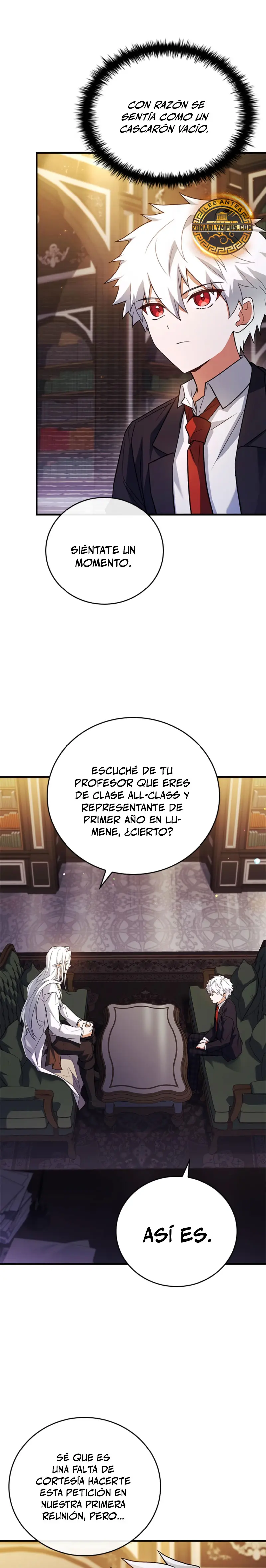El heroe de nivel legendario prodigio de la academia. Capitulo 39 página 26