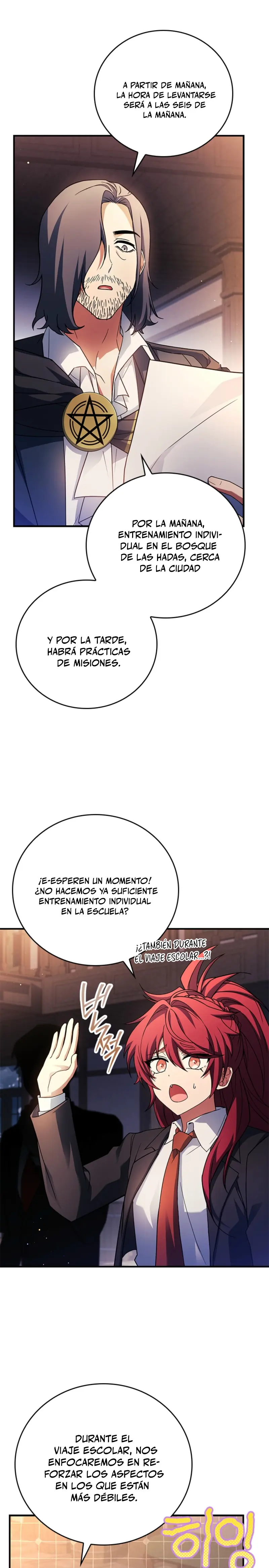 El heroe de nivel legendario prodigio de la academia. Capitulo 40 página 18