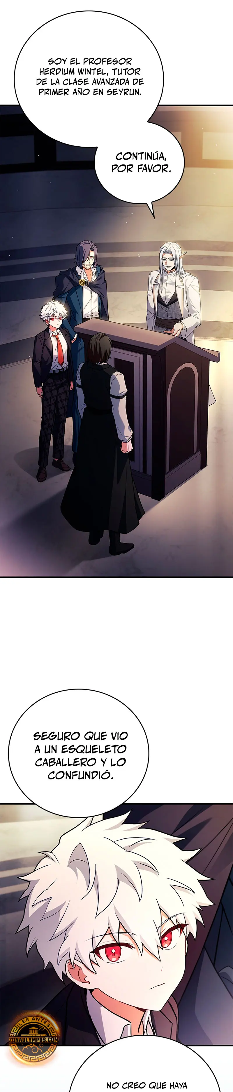 El heroe de nivel legendario prodigio de la academia. Capitulo 42 página 46