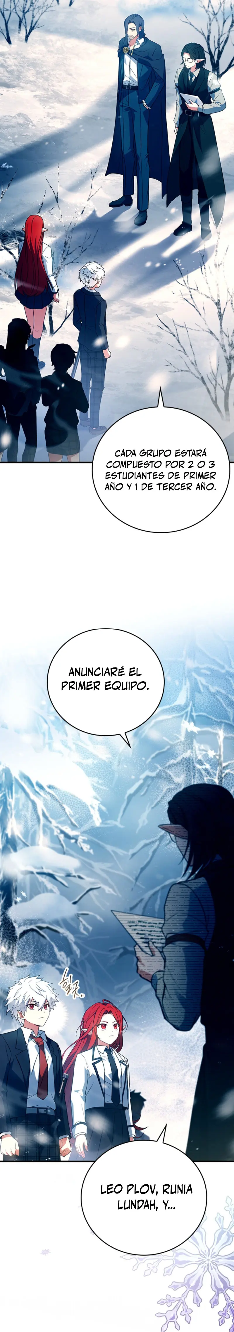 El heroe de nivel legendario prodigio de la academia. Capitulo 44 página 33