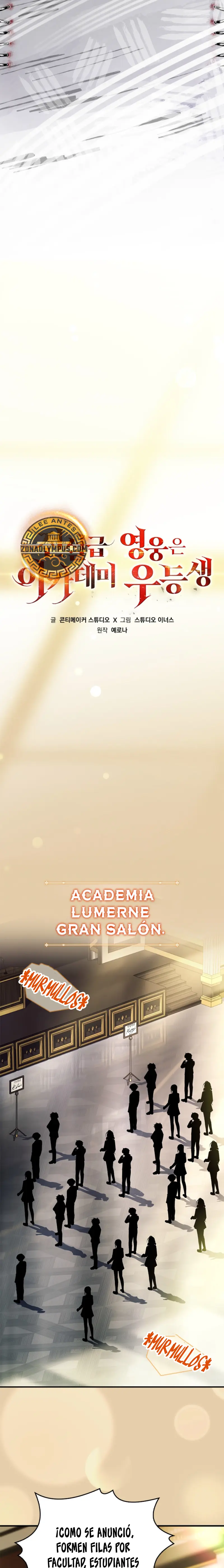 El heroe de nivel legendario prodigio de la academia. Capitulo 51 página 20