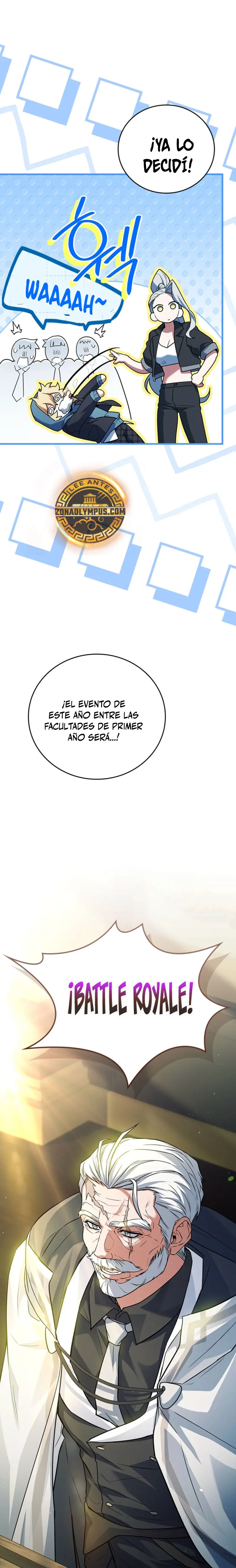 El heroe de nivel legendario prodigio de la academia. Capitulo 52 página 10