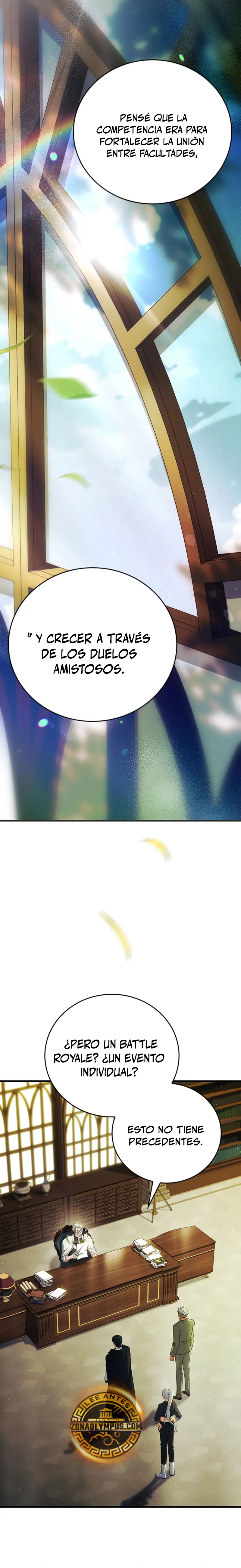 El heroe de nivel legendario prodigio de la academia. Capitulo 52 página 12