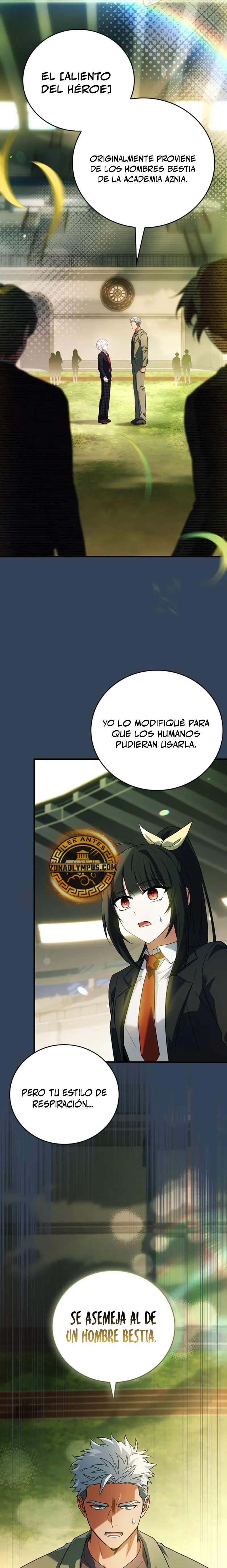 El heroe de nivel legendario prodigio de la academia. Capitulo 52 página 37