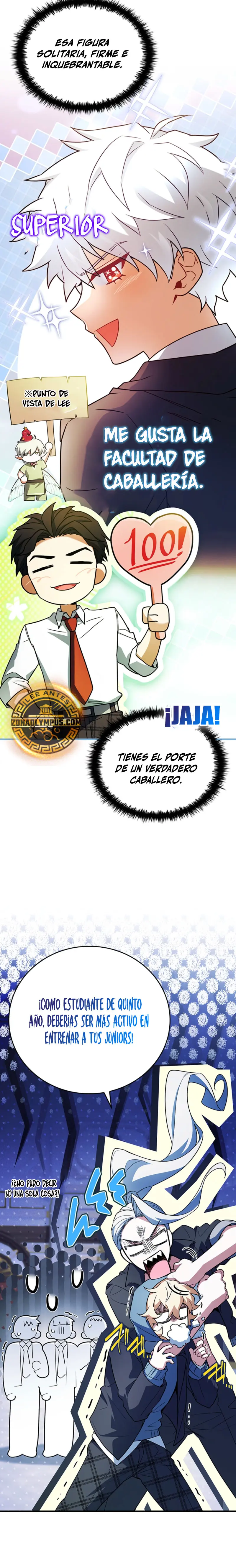 El heroe de nivel legendario prodigio de la academia. Capitulo 52 página 9