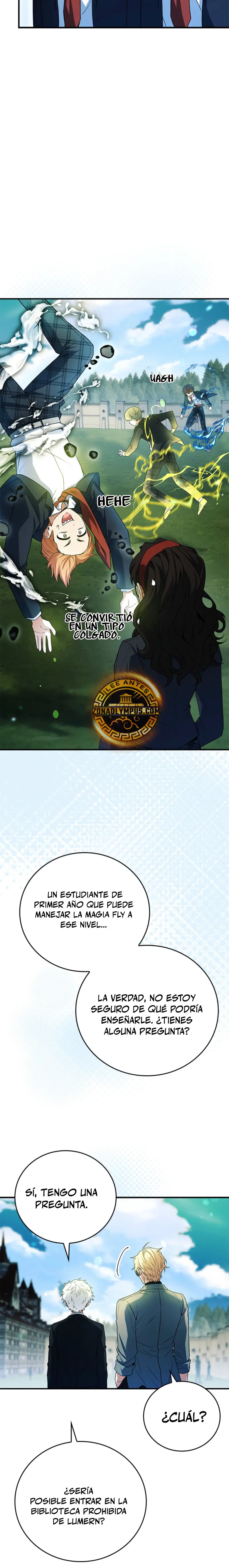 El heroe de nivel legendario prodigio de la academia. Capitulo 53 página 30