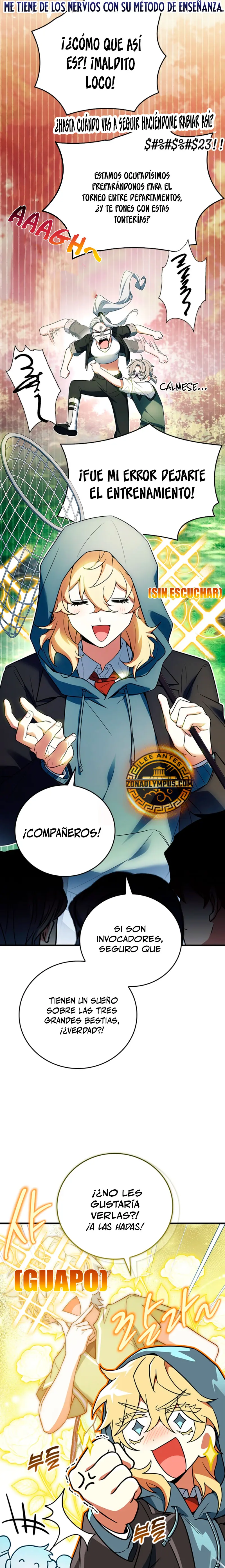 El heroe de nivel legendario prodigio de la academia. Capitulo 54 página 12