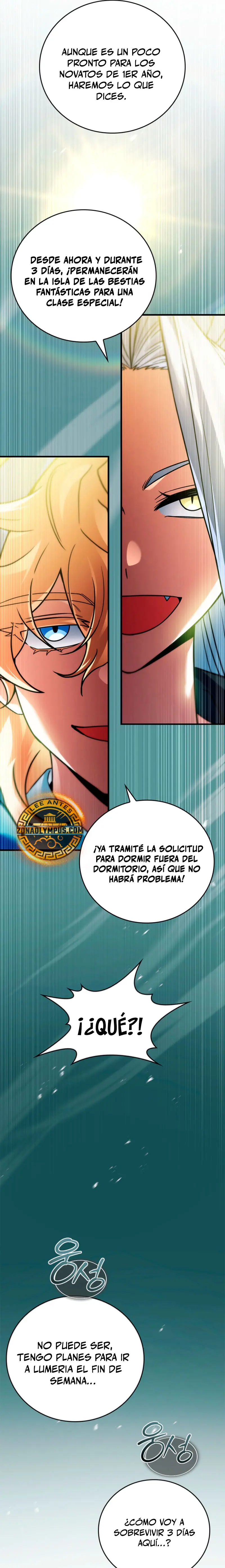El heroe de nivel legendario prodigio de la academia. Capitulo 54 página 17