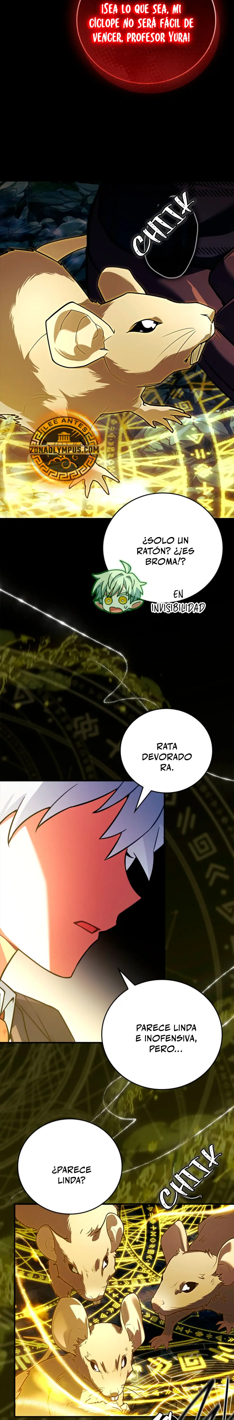 El heroe de nivel legendario prodigio de la academia. Capitulo 55 página 33