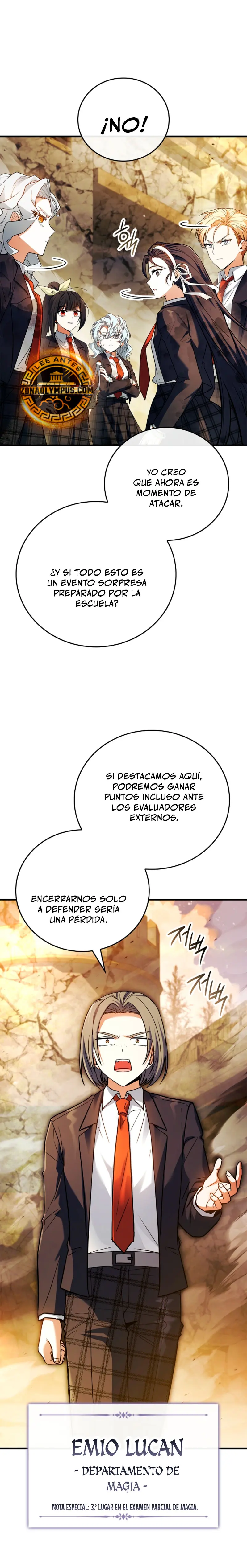 El heroe de nivel legendario prodigio de la academia. Capitulo 59 página 10