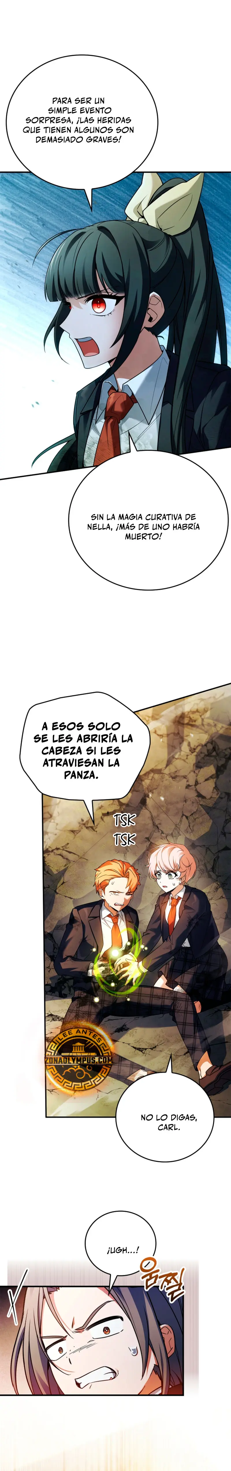 El heroe de nivel legendario prodigio de la academia. Capitulo 59 página 11