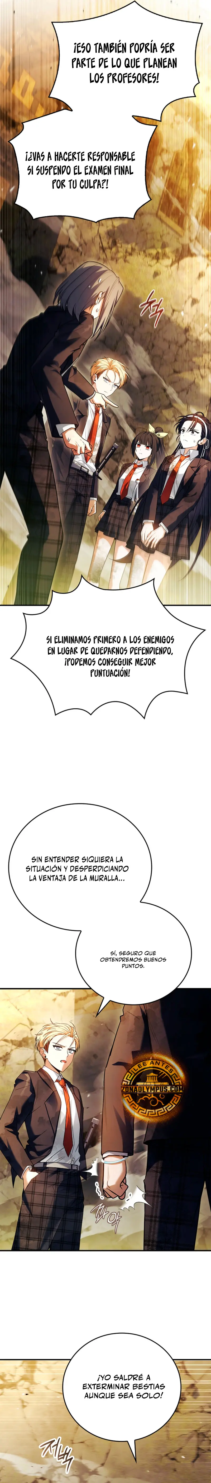 El heroe de nivel legendario prodigio de la academia. Capitulo 59 página 12