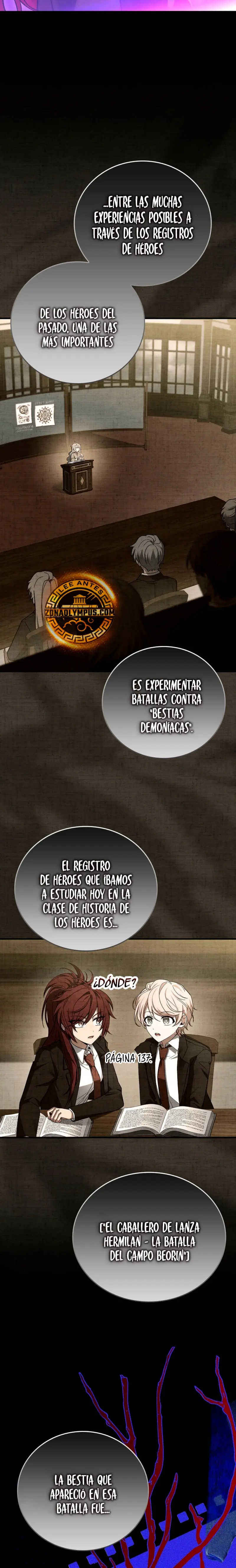 El heroe de nivel legendario prodigio de la academia. Capitulo 59 página 23