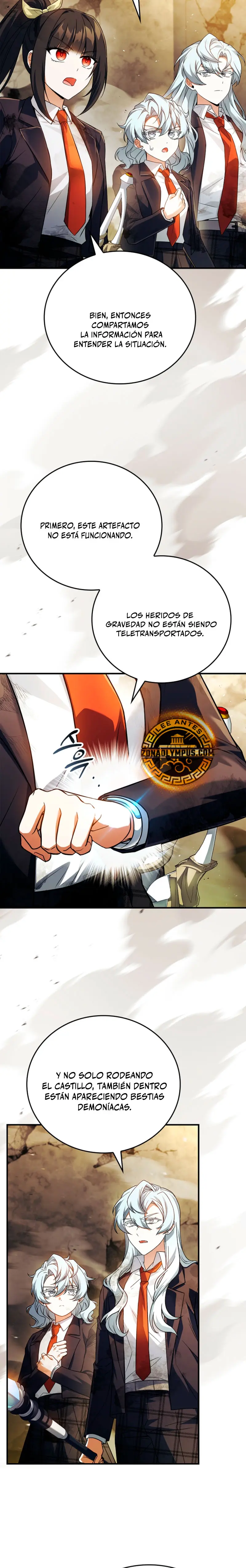 El heroe de nivel legendario prodigio de la academia. Capitulo 59 página 8