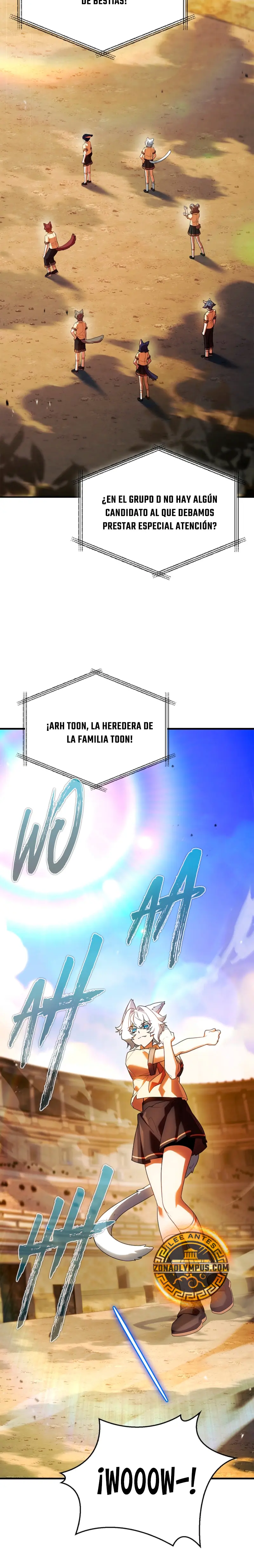 El heroe de nivel legendario prodigio de la academia. Capitulo 62 página 8