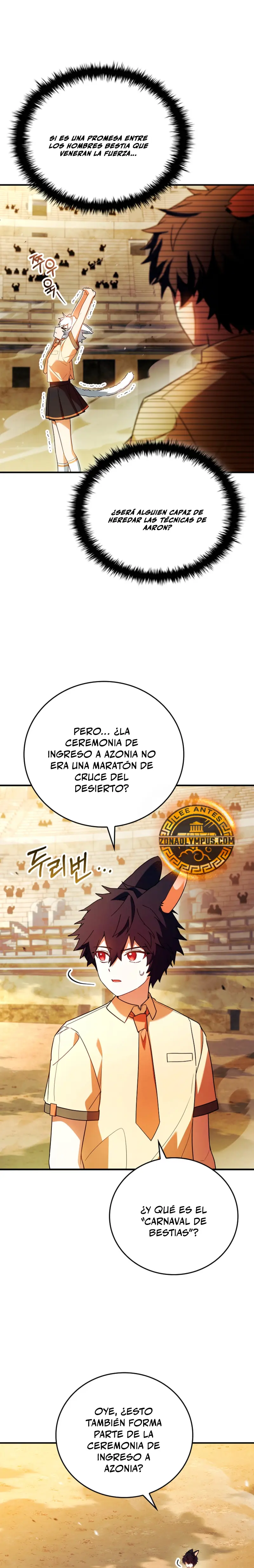 El heroe de nivel legendario prodigio de la academia. Capitulo 62 página 9