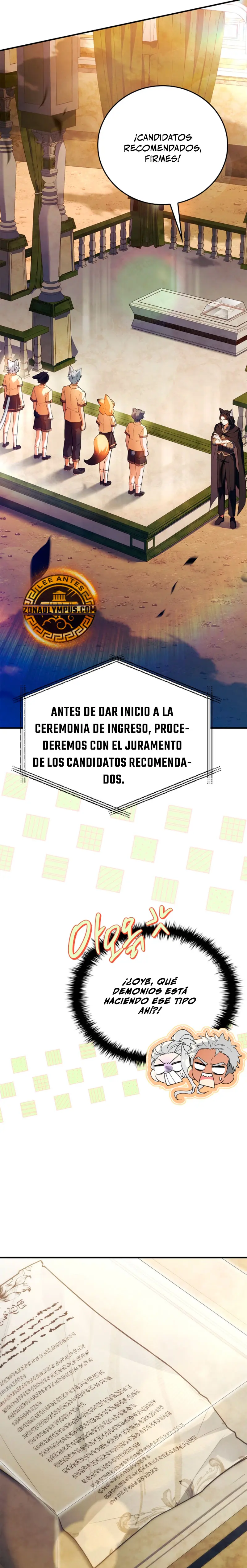 El heroe de nivel legendario prodigio de la academia. Capitulo 63 página 24