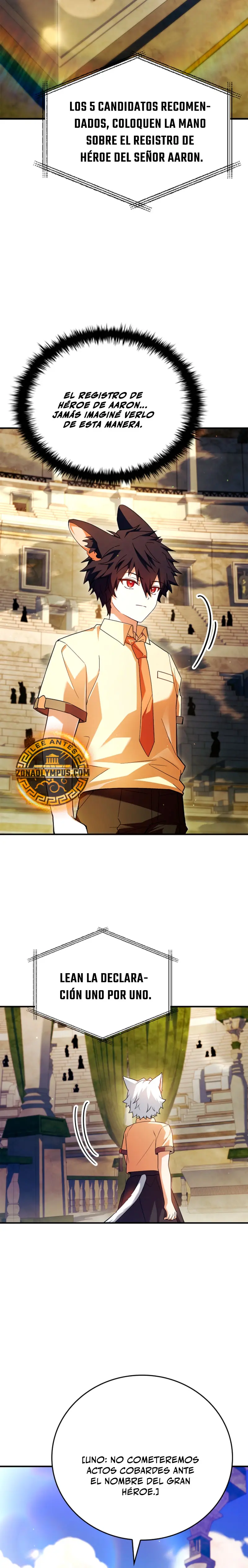 El heroe de nivel legendario prodigio de la academia. Capitulo 63 página 25
