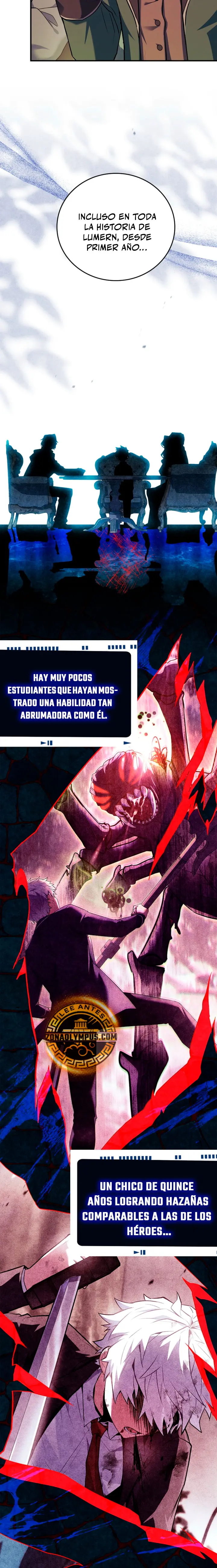 El heroe de nivel legendario prodigio de la academia. Capitulo 71 página 11