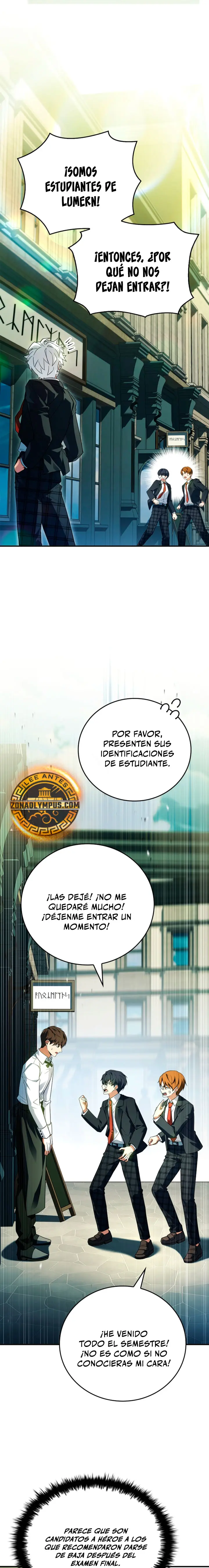 El heroe de nivel legendario prodigio de la academia. Capitulo 71 página 17