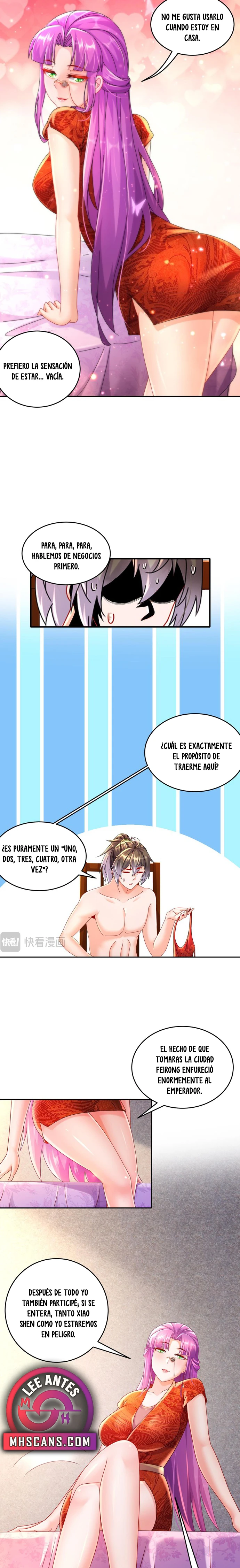 Cultivo Dual con mi HAREM de Bellezas Inmortales Capitulo 100 página 7