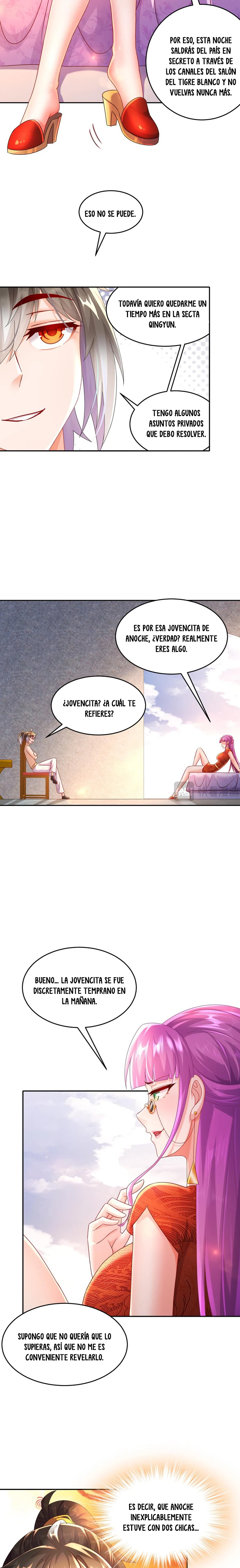 Cultivo Dual con mi HAREM de Bellezas Inmortales Capitulo 100 página 8