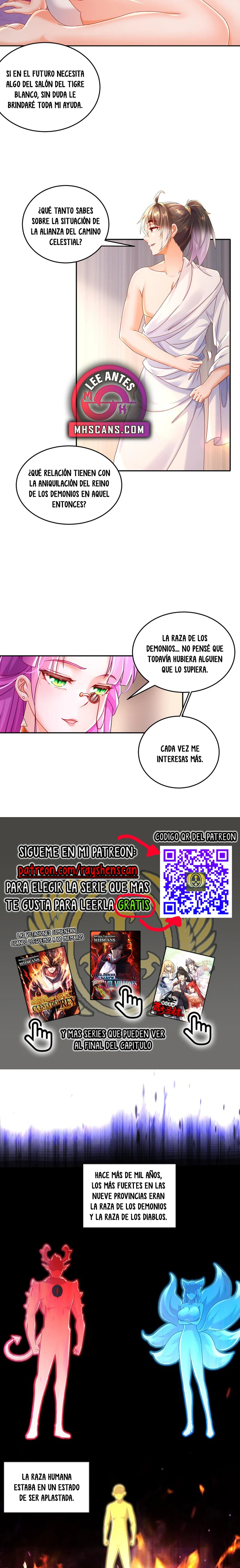 Cultivo Dual con mi HAREM de Bellezas Inmortales Capitulo 101 página 5