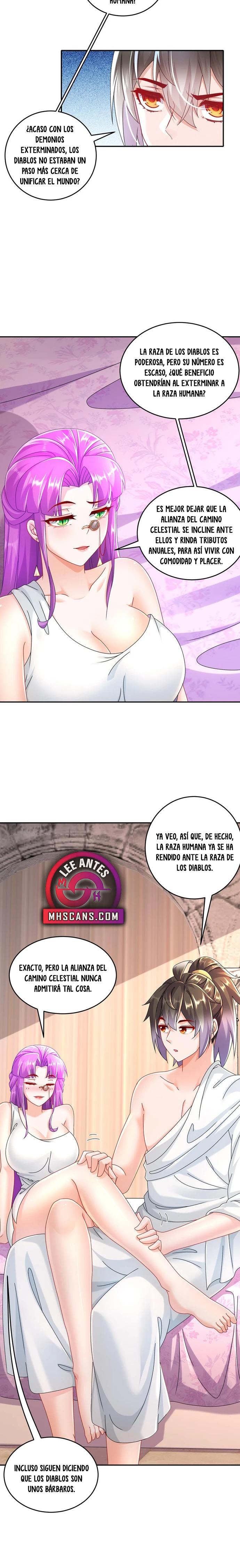 Cultivo Dual con mi HAREM de Bellezas Inmortales Capitulo 101 página 7