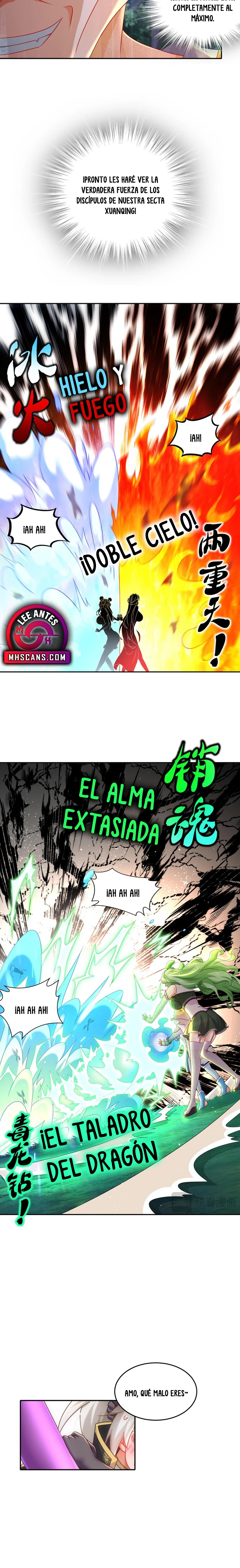 Cultivo Dual con mi HAREM de Bellezas Inmortales Capitulo 104 página 6