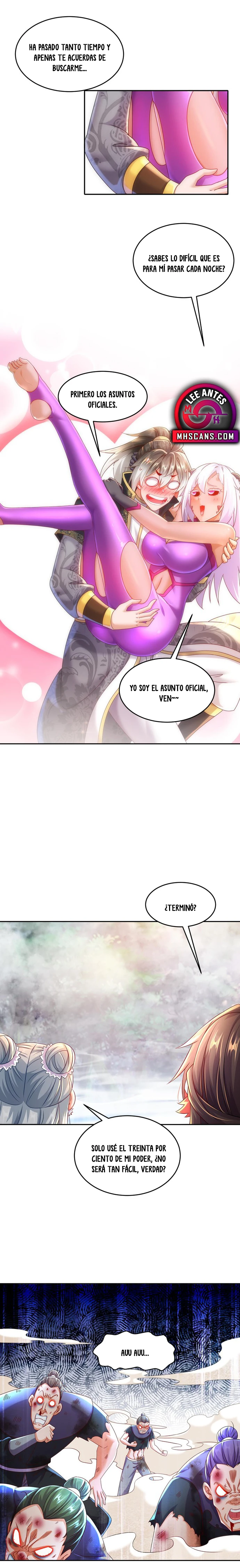 Cultivo Dual con mi HAREM de Bellezas Inmortales Capitulo 104 página 7