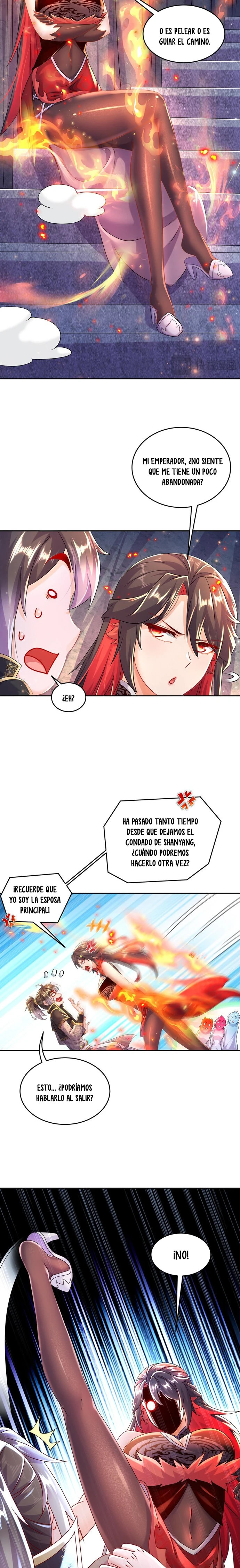 Cultivo Dual con mi HAREM de Bellezas Inmortales Capitulo 107 página 8