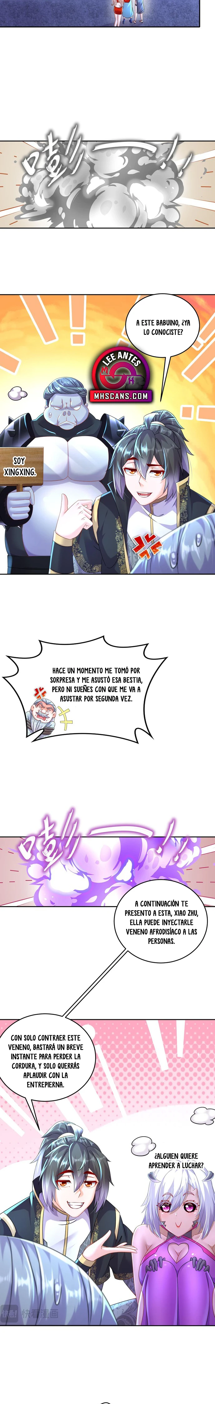 Cultivo Dual con mi HAREM de Bellezas Inmortales Capitulo 109 página 4